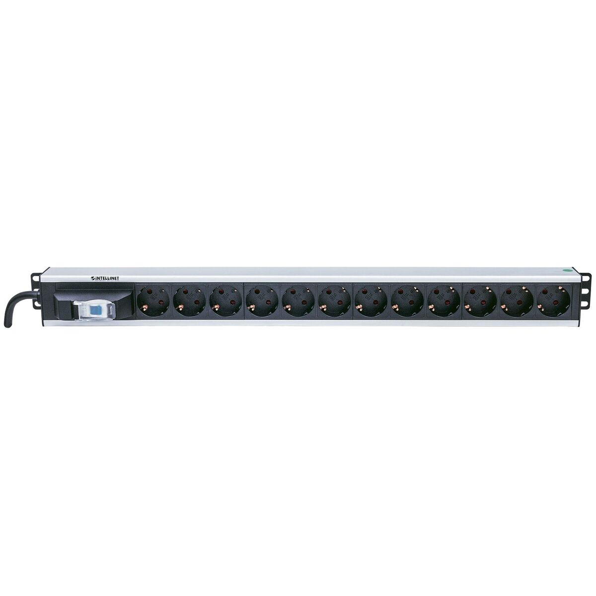 Schuko 27" 12 Way Multi-socket Adapter Intellinet 711449 (1,6 m)