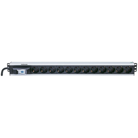 Schuko 27" 12 Way Multi-socket Adapter Intellinet 711449 (1,6 m)