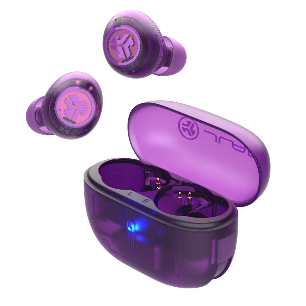 Wireless Earphones with Charging Case JLab IEUEBGOANCRTRAPUR124 Purple