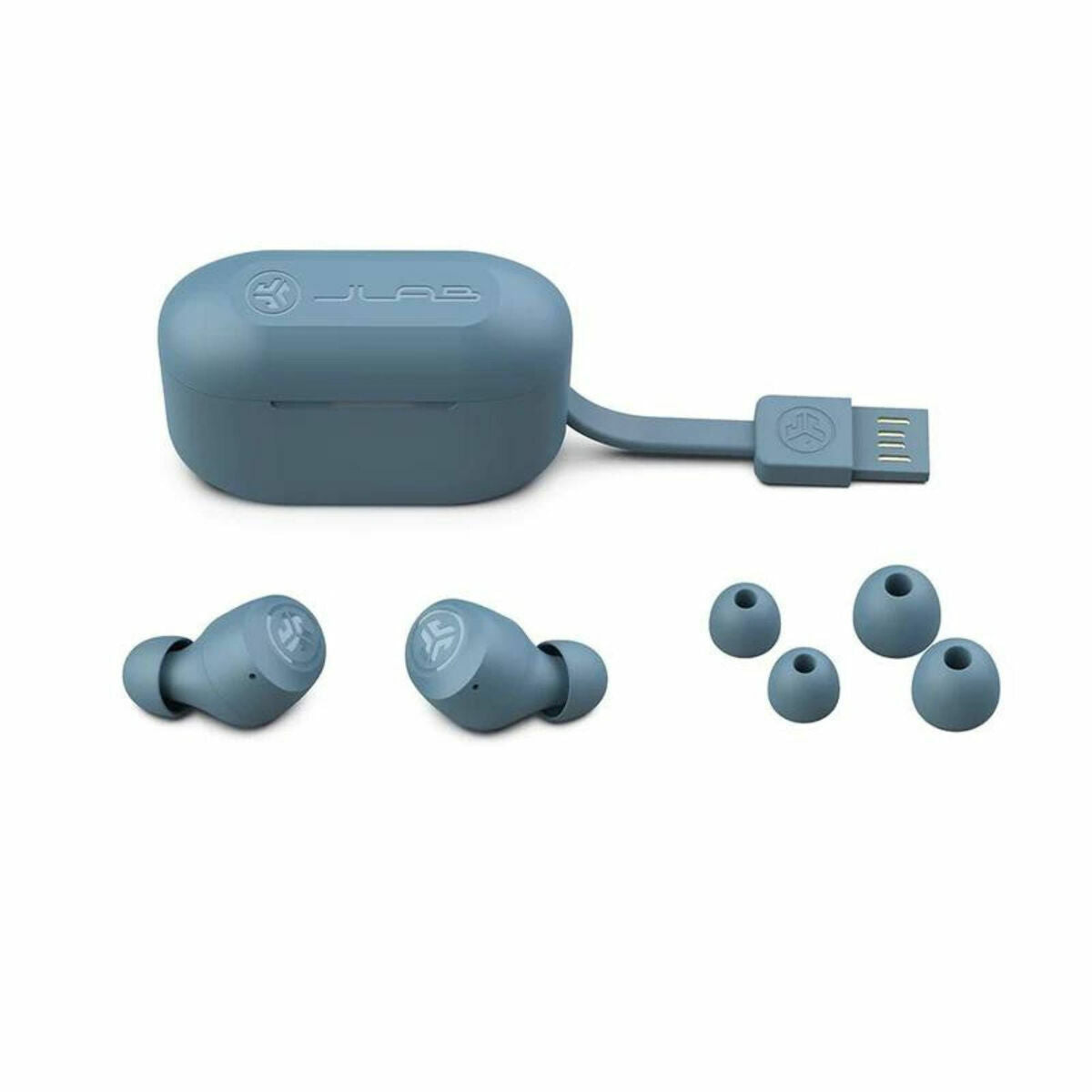 Headphones with Microphone JLab IEUEBGAIRPOPRSLT124 Grey Board