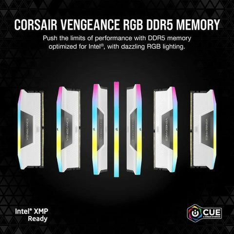 RAM Memory Corsair CMH32GX5M2B6000C40W 32 GB DDR5 6000 MHz CL40