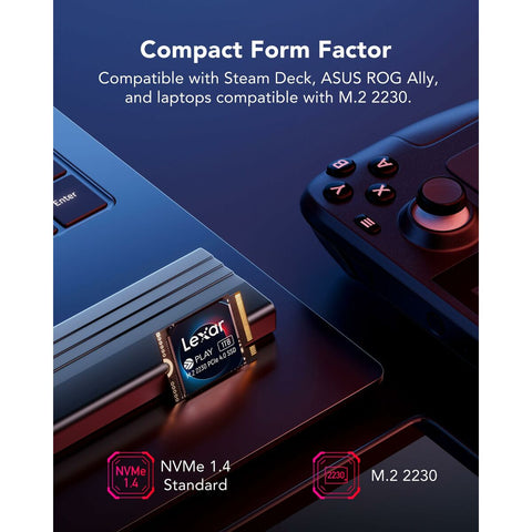 Hard Drive Lexar LNMPLAY001T-RNNNG 1 TB SSD