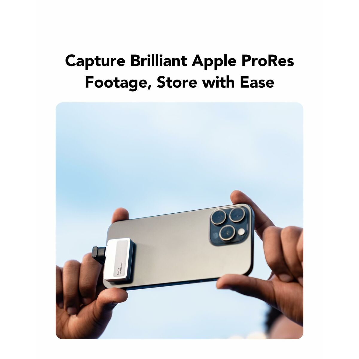 External Hard Drive Lexar LSL400X001T-RNBNG 1 TB SSD