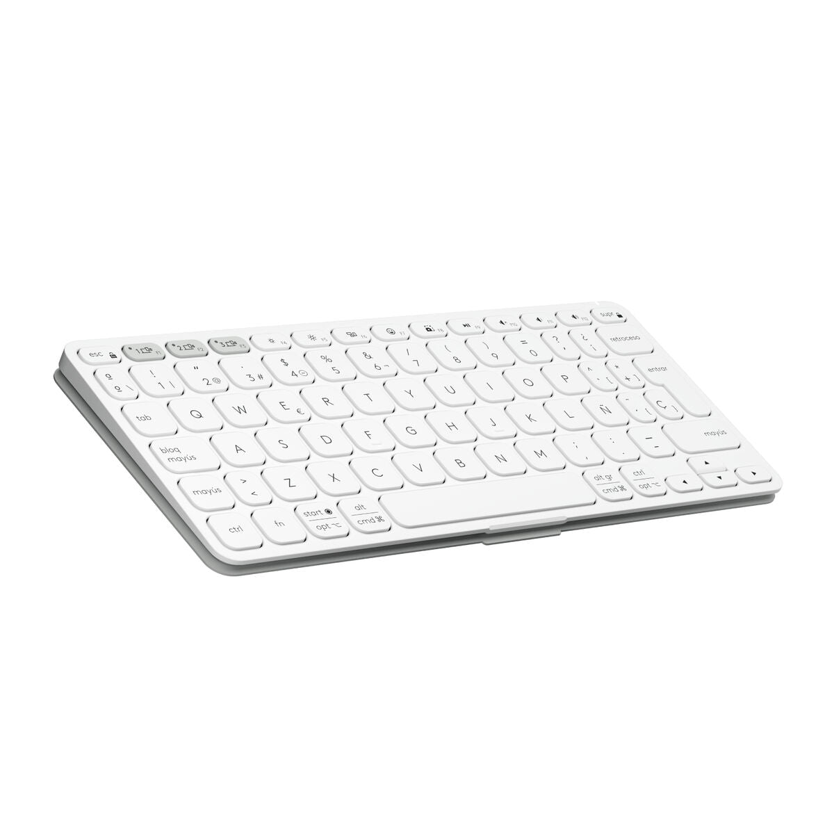 Keyboard Logitech 920-012974 White Grey QWERTY
