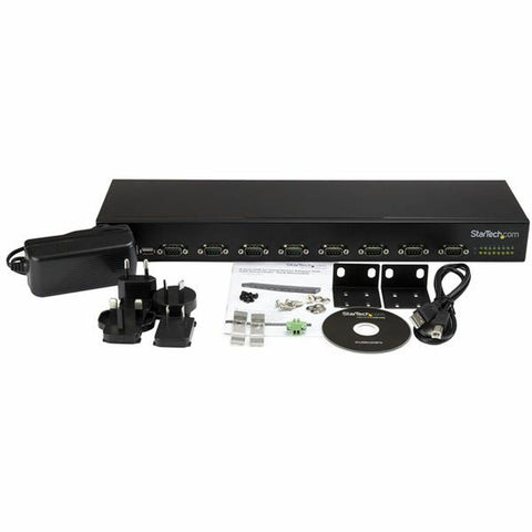 USB Hub Startech ICUSB23208FD Black