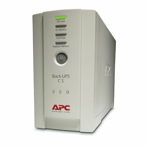 Uninterruptible Power Supply System Interactive UPS APC BK350EI 350 VA 210 W