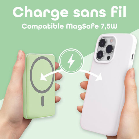 Powerbank T'NB PBUMAG5GR 5000 mAh Green Magsafe