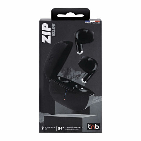 Wireless Earphones with Charging Case T'NB ZIP 2 Black