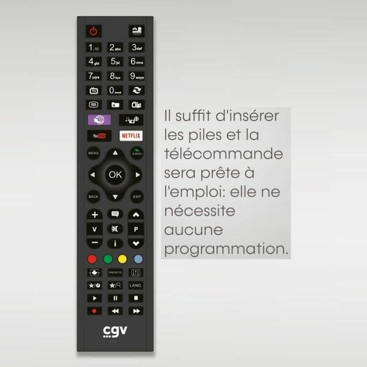 Universal Remote Control CGV FIDELIO Samsung