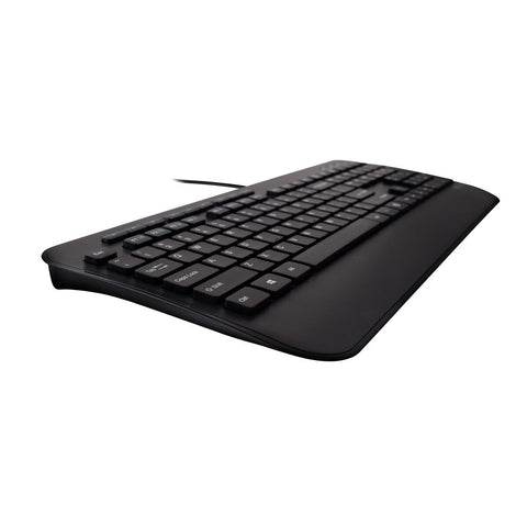 Keyboard and Mouse V7 CKU300ES Black Spanish QWERTY