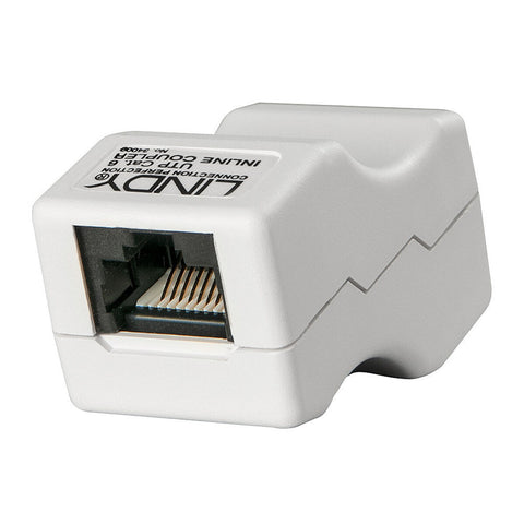 Adapter RJ45 LINDY 34009 White Grey 1 Unit