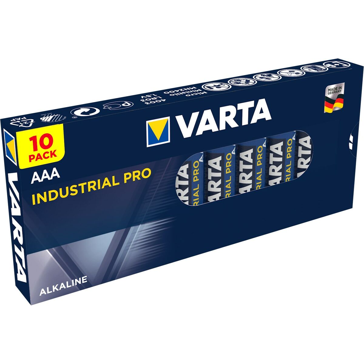 Alkaline Batteries Varta 4003211111 1250 mAh 1,5 V AAA (10 Units)