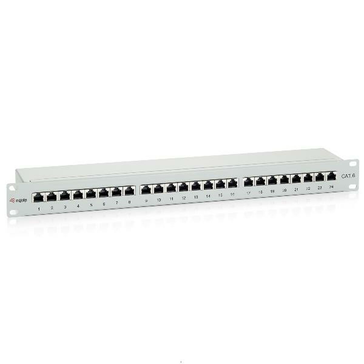 24-port UTP Category 6 Patch Panel Equip 326324