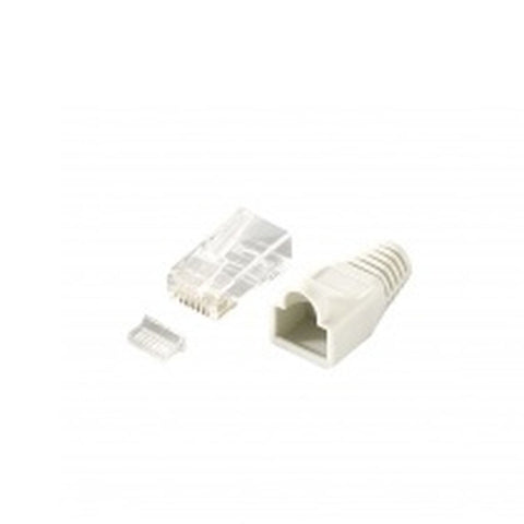 Category 6 UTP RJ45 Connector Equip 121175 Transparent 100 Units