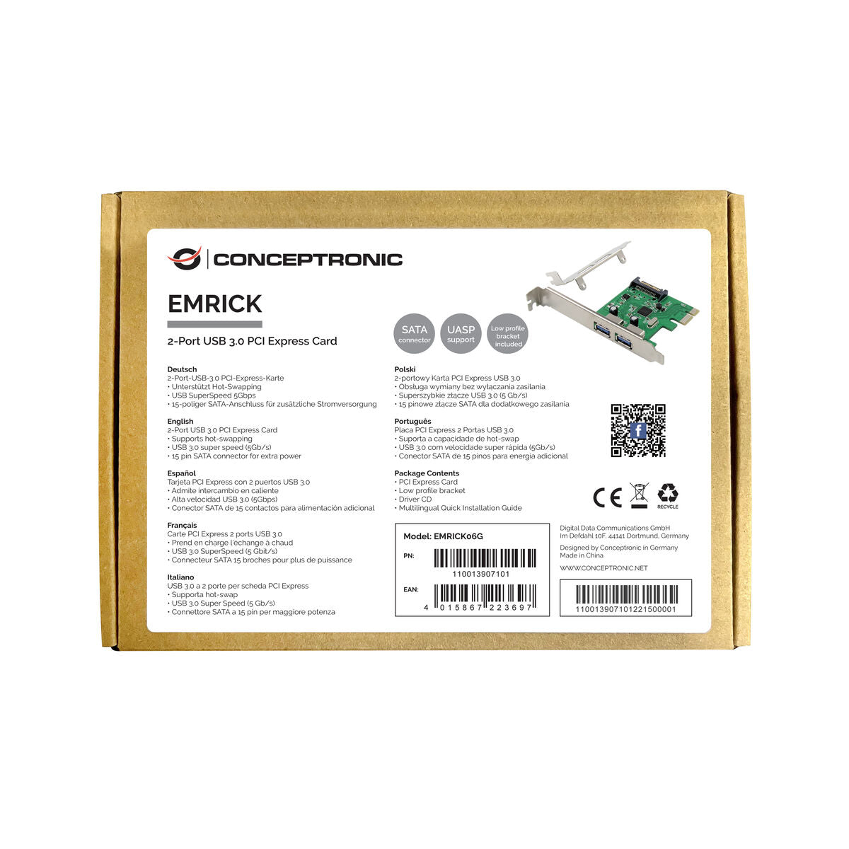 PCI Card Conceptronic 110013907101
