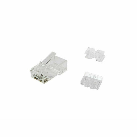 Category 6 UTP RJ45 Connector Equip 121146 Transparent 100 Units