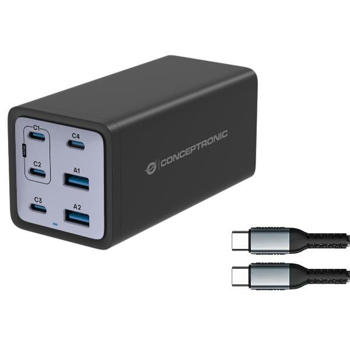 Wall Charger Conceptronic 120551003101 Black 200 W (1 Unit)