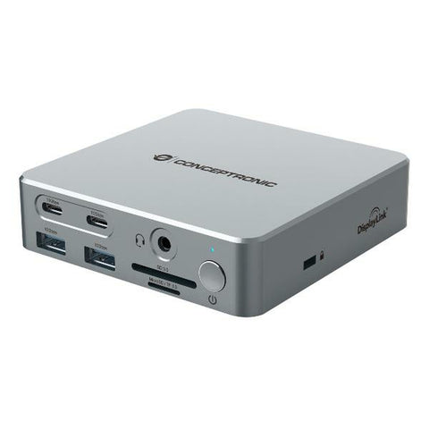 USB Hub Conceptronic 110521107101 Silver 100 W
