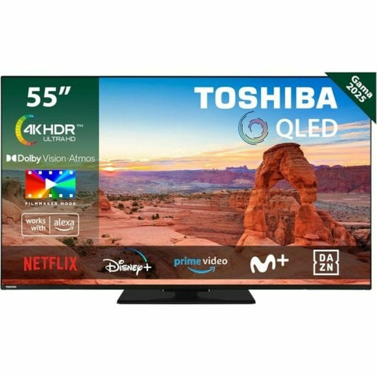 Smart TV Toshiba 55QV3463DG 4K Ultra HD 55" QLED
