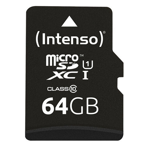 Micro SD Memory Card with Adaptor INTENSO 34234 UHS-I XC Premium
