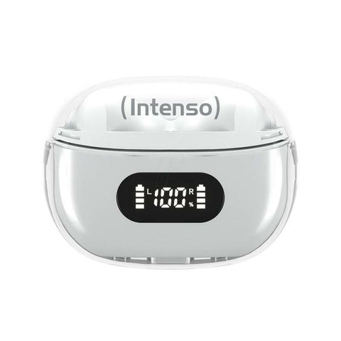 Headphones with Microphone INTENSO Buds Plus Auriculares TWS ANC+ENC Black