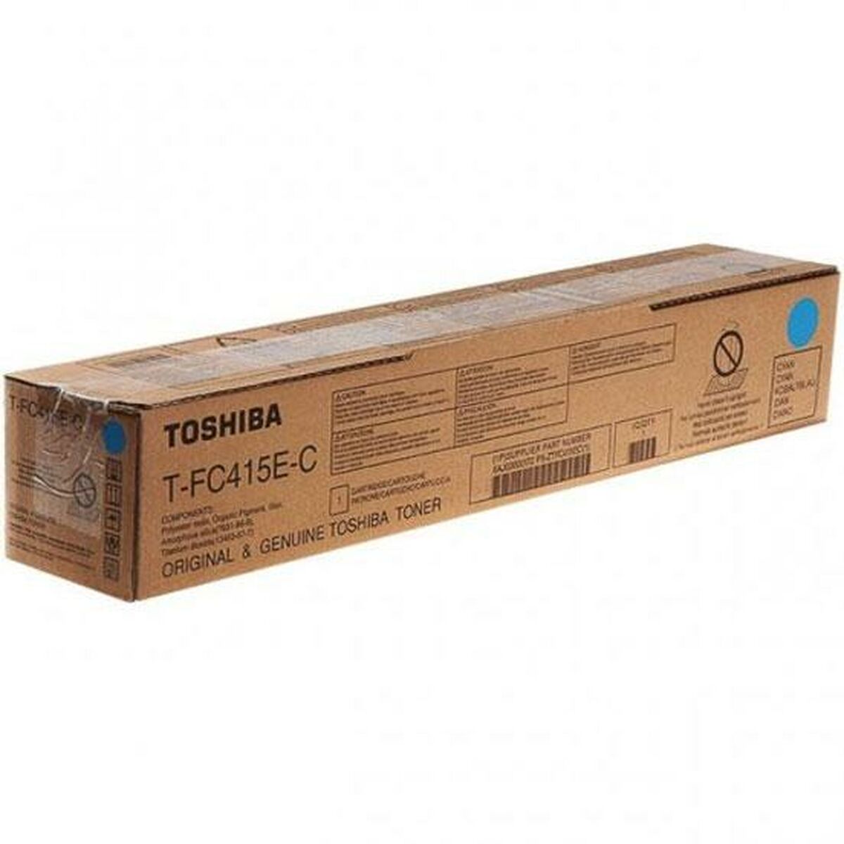 Toner Toshiba T-FC415E-C Cyan