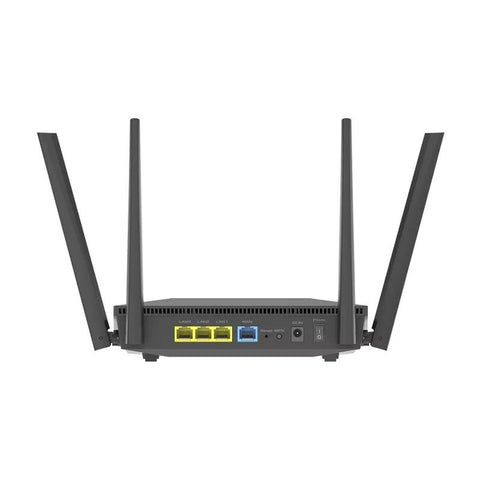 Router Asus RT-AX52 Black RJ45 Ethernet LAN Wi-Fi