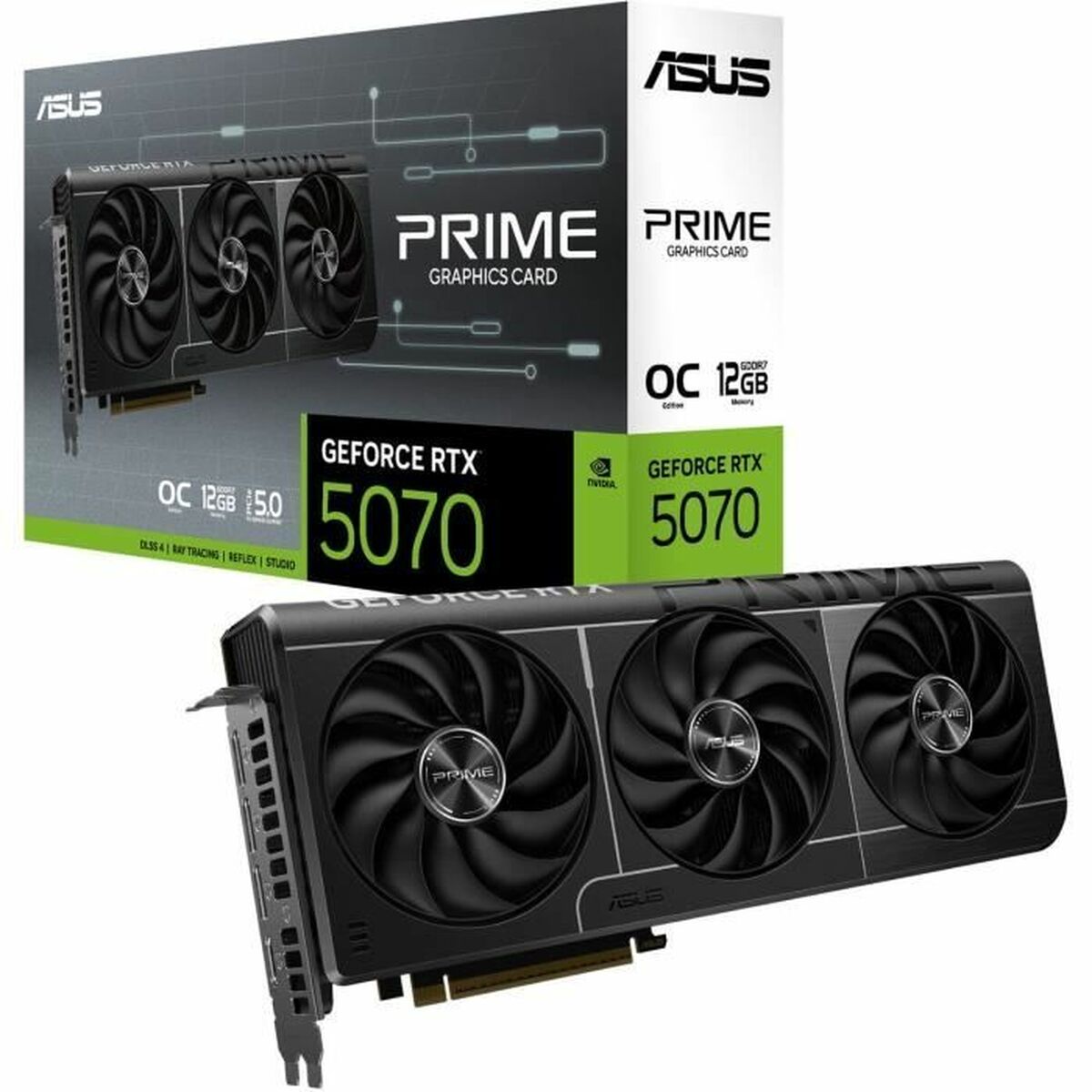Graphics card Asus nvidia geforce rtx 5070 12 GB 16 GB GDDR6X