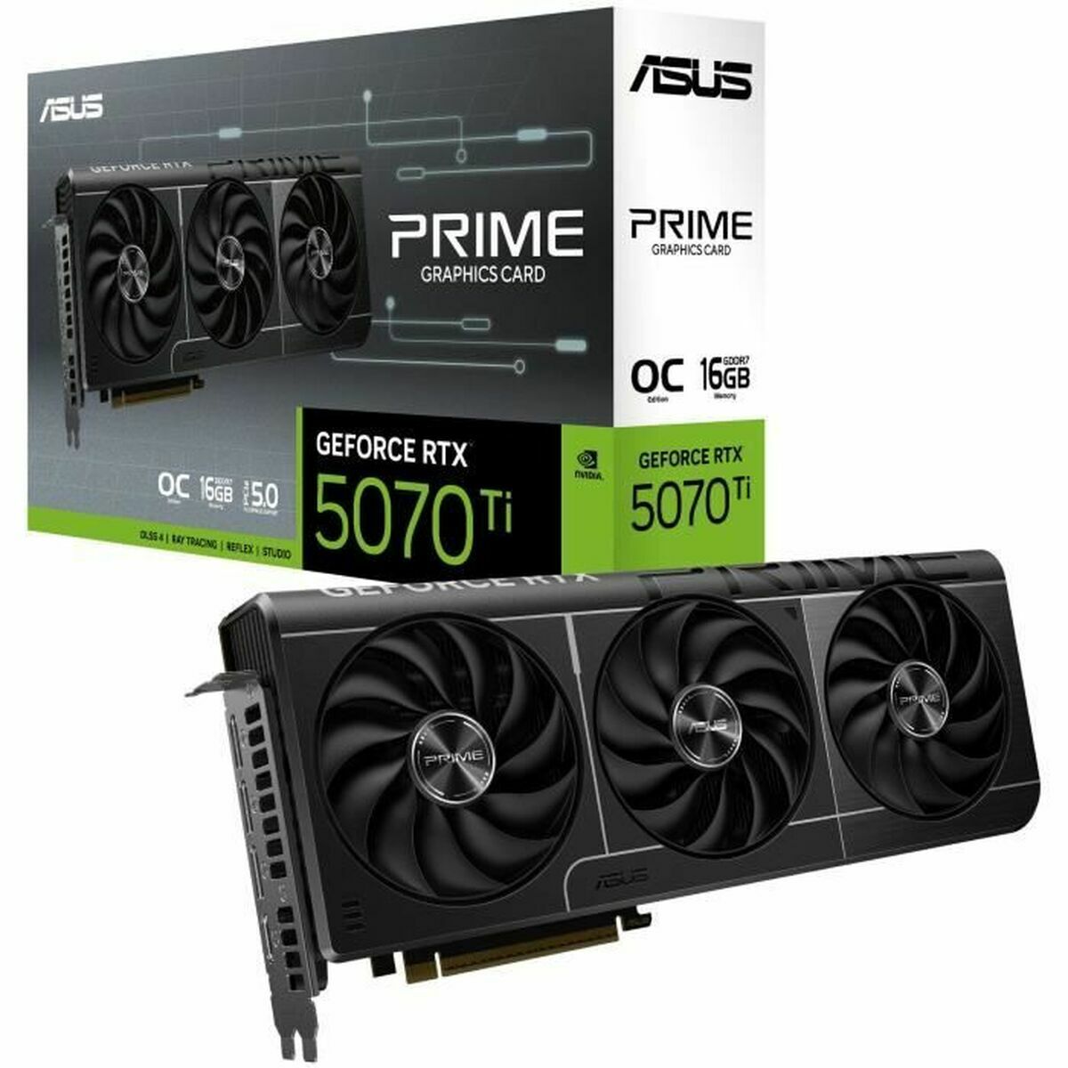 Graphics card Asus nvidia geforce rtx 5070 ti 16 GB GDDR6 GDDR6X