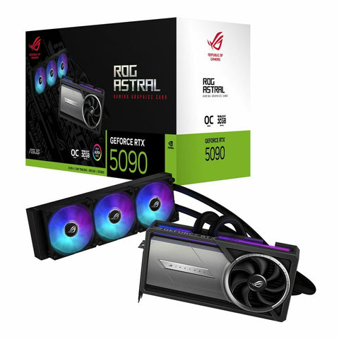 Graphics card Asus ROG Astral LC nvidia geforce rtx 5090 GDDR7