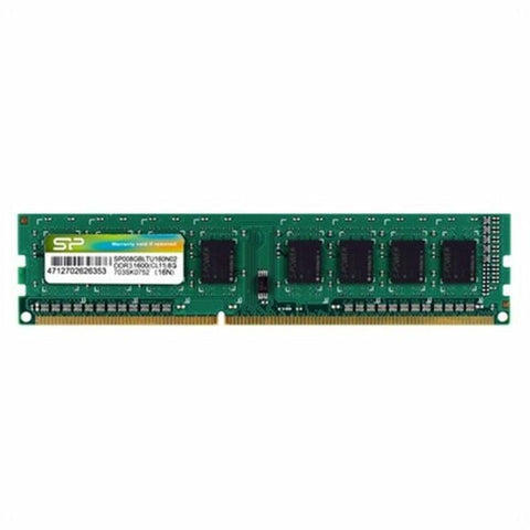 RAM Memory Silicon Power SP008GBLTU160N02 DDR3 240-pin DIMM 8 GB 1600 Mhz 8 GB 1600 mHz CL11