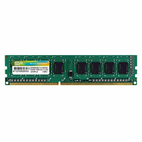 RAM Memory Silicon Power SP008GBLTU160N02 DDR3 240-pin DIMM 8 GB 1600 Mhz 8 GB 1600 mHz CL11