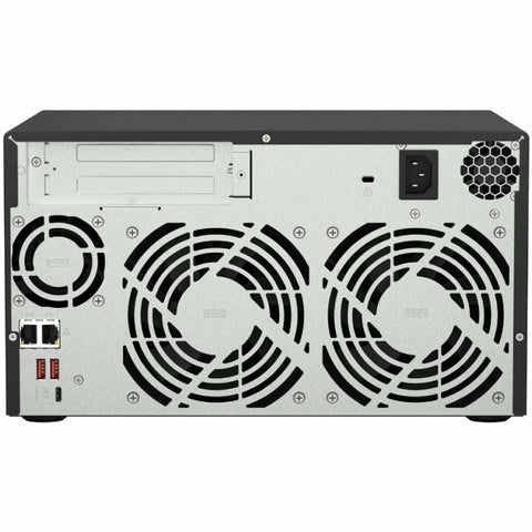 NAS Network Storage Qnap TS-873A-8G Black AMD Ryzen V1500B