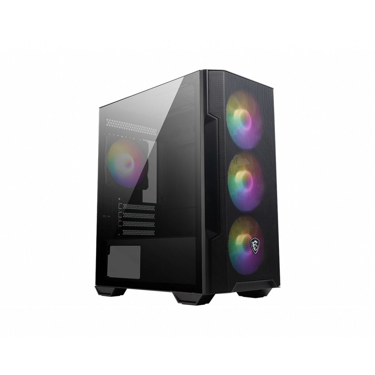 ATX Semi-tower Box MSI MAG FORGE M100R White Black Multicolour