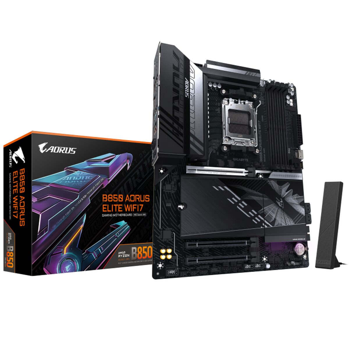 Motherboard Gigabyte B850 A ELITE WF7 Intel Wi-Fi 6 AMD AM5