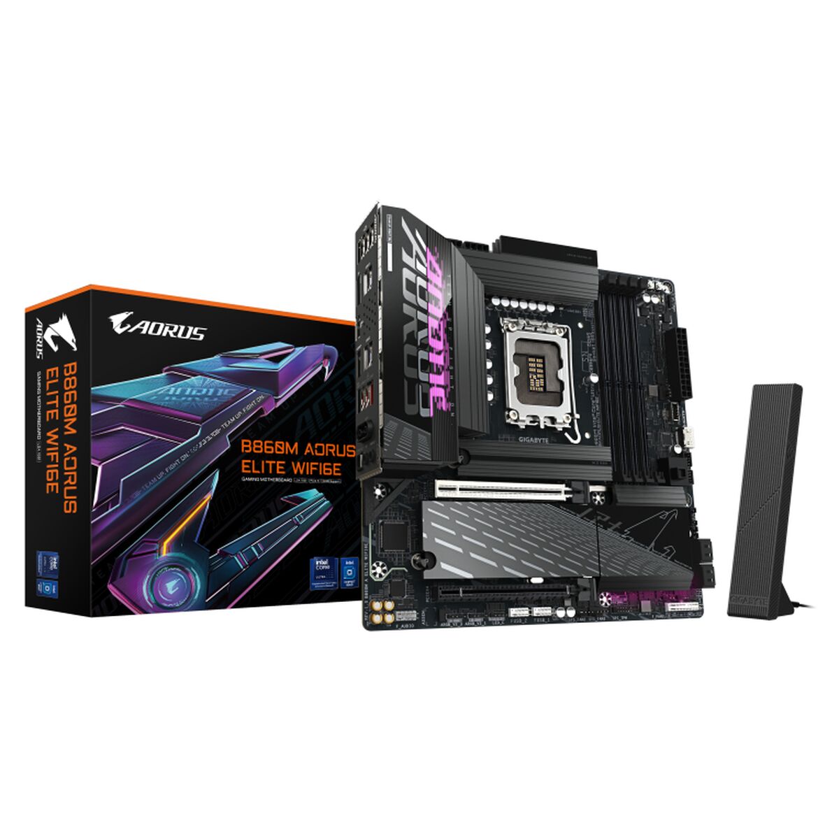 Motherboard Gigabyte B860M A ELITE WIFI6E Intel B860 LGA 1851
