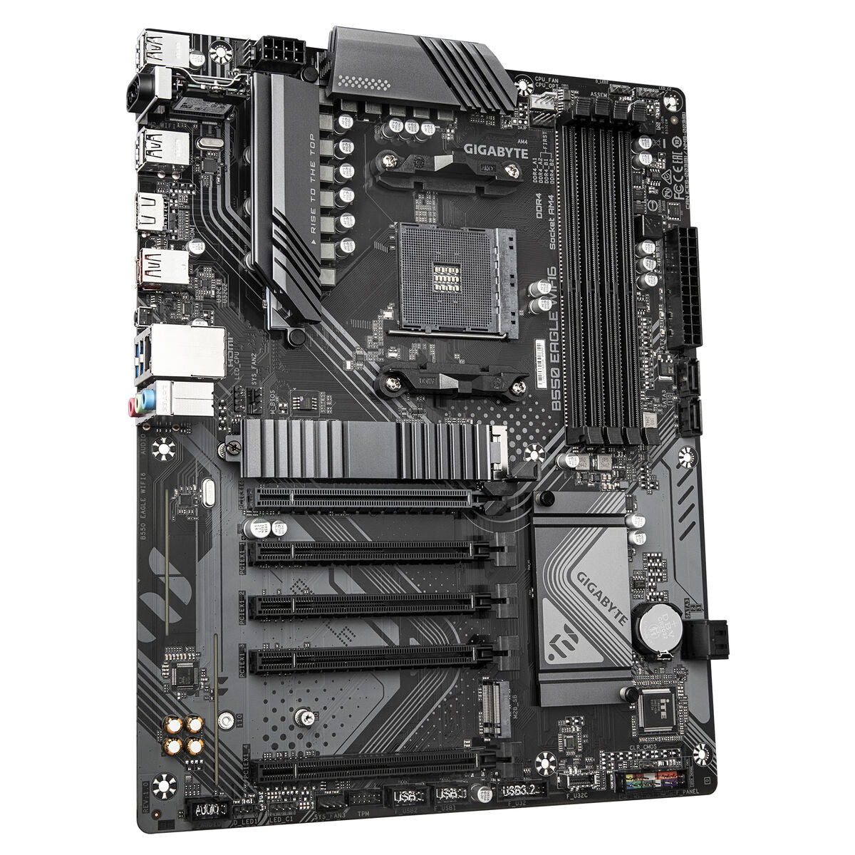 Motherboard Gigabyte EAGLE Intel Wi-Fi 6 AMD B550 AMD AM4