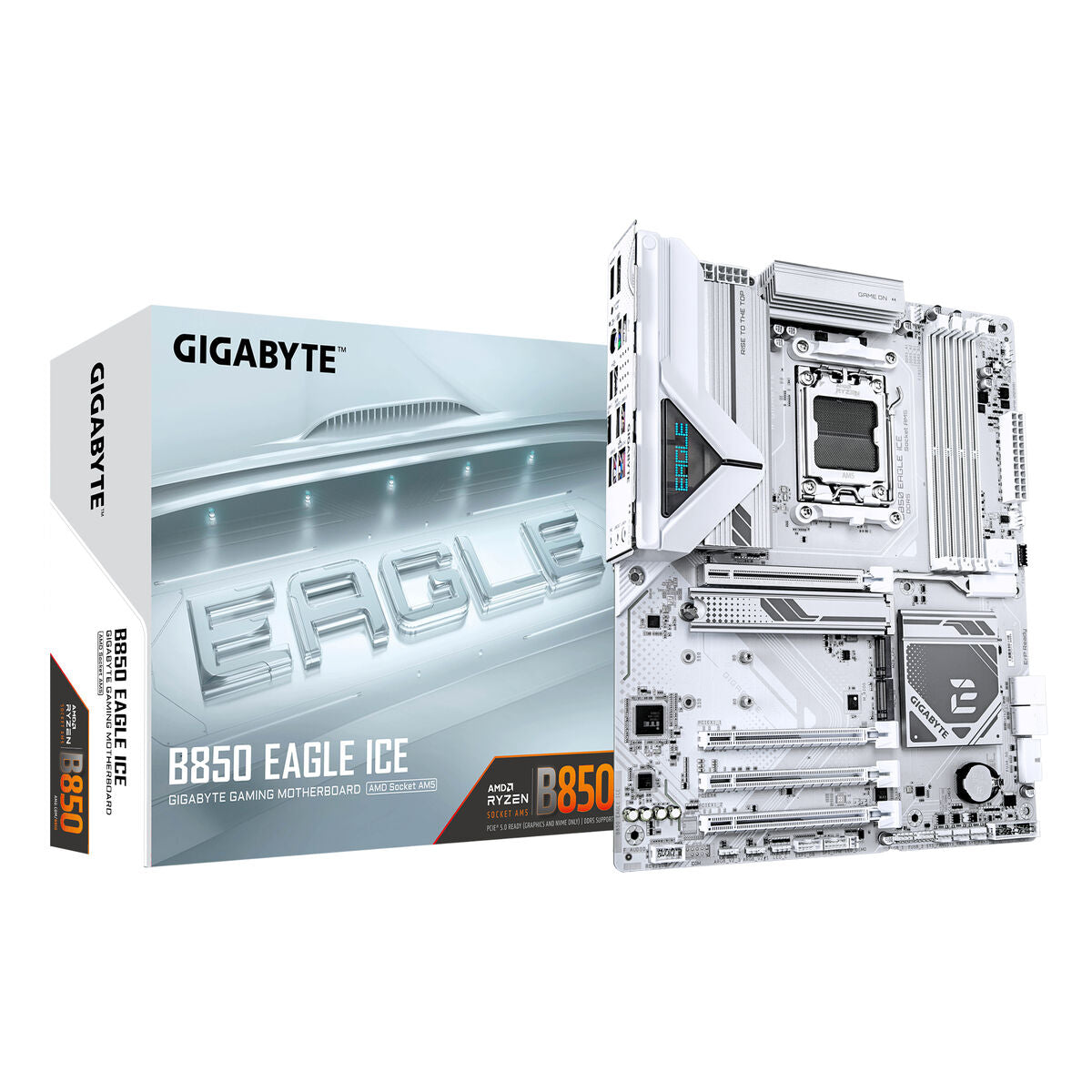 Motherboard Gigabyte B850 EAGLE ICE AMD AM5 AMD B850