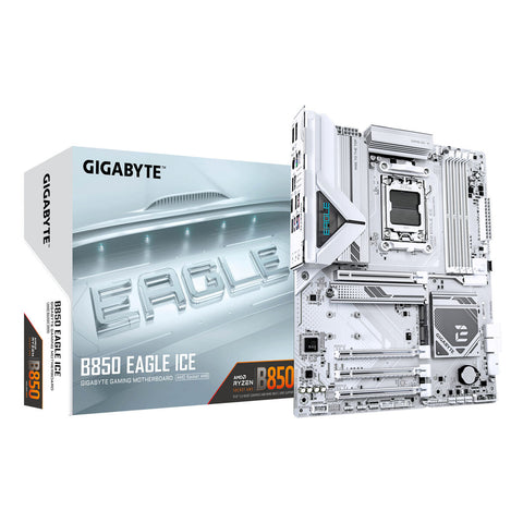 Motherboard Gigabyte B850 EAGLE ICE AMD AM5 AMD B850