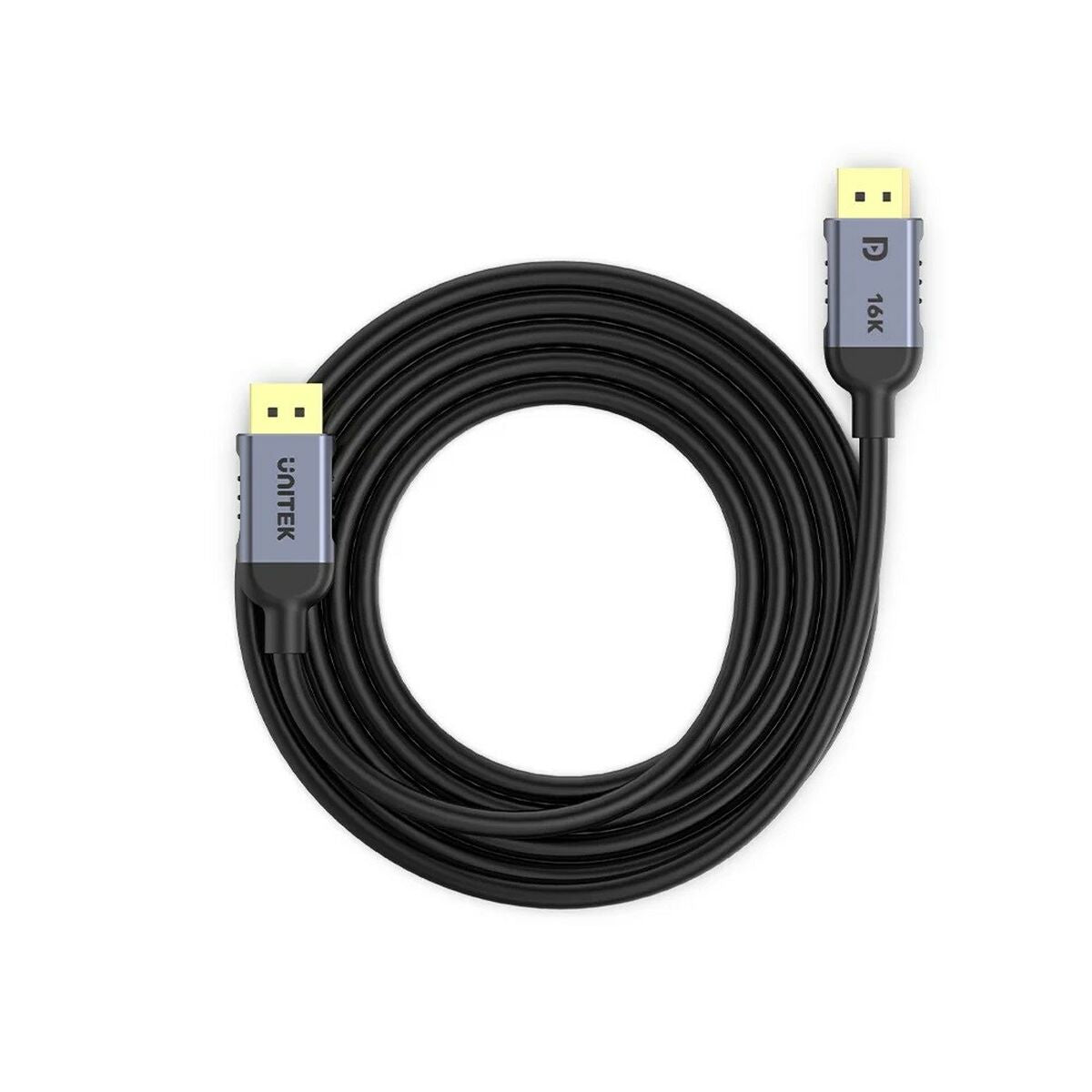 DisplayPort Cable Unitek C1626GY01-2M Black 2 m
