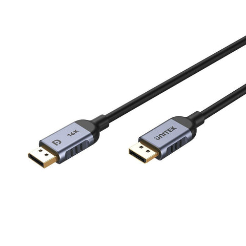 DisplayPort Cable Unitek C1628GY01-1M Black Grey 1 m