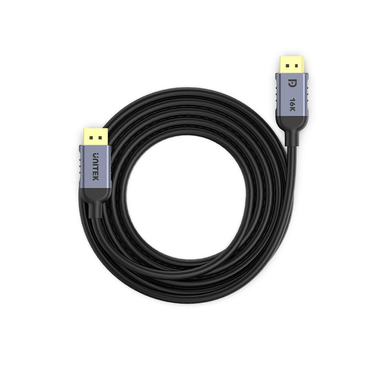 DisplayPort Cable Unitek C1628GY01-1M Black Grey 1 m