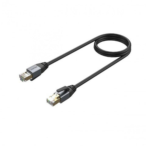 S/FTP Category 8 Rigid Network Cable Unitek C18149AGY03-2M Black 2 m