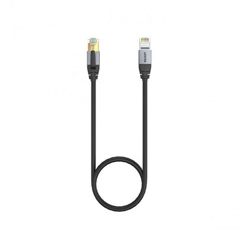 S/FTP Category 8 Rigid Network Cable Unitek C18149AGY03-2M Black 2 m