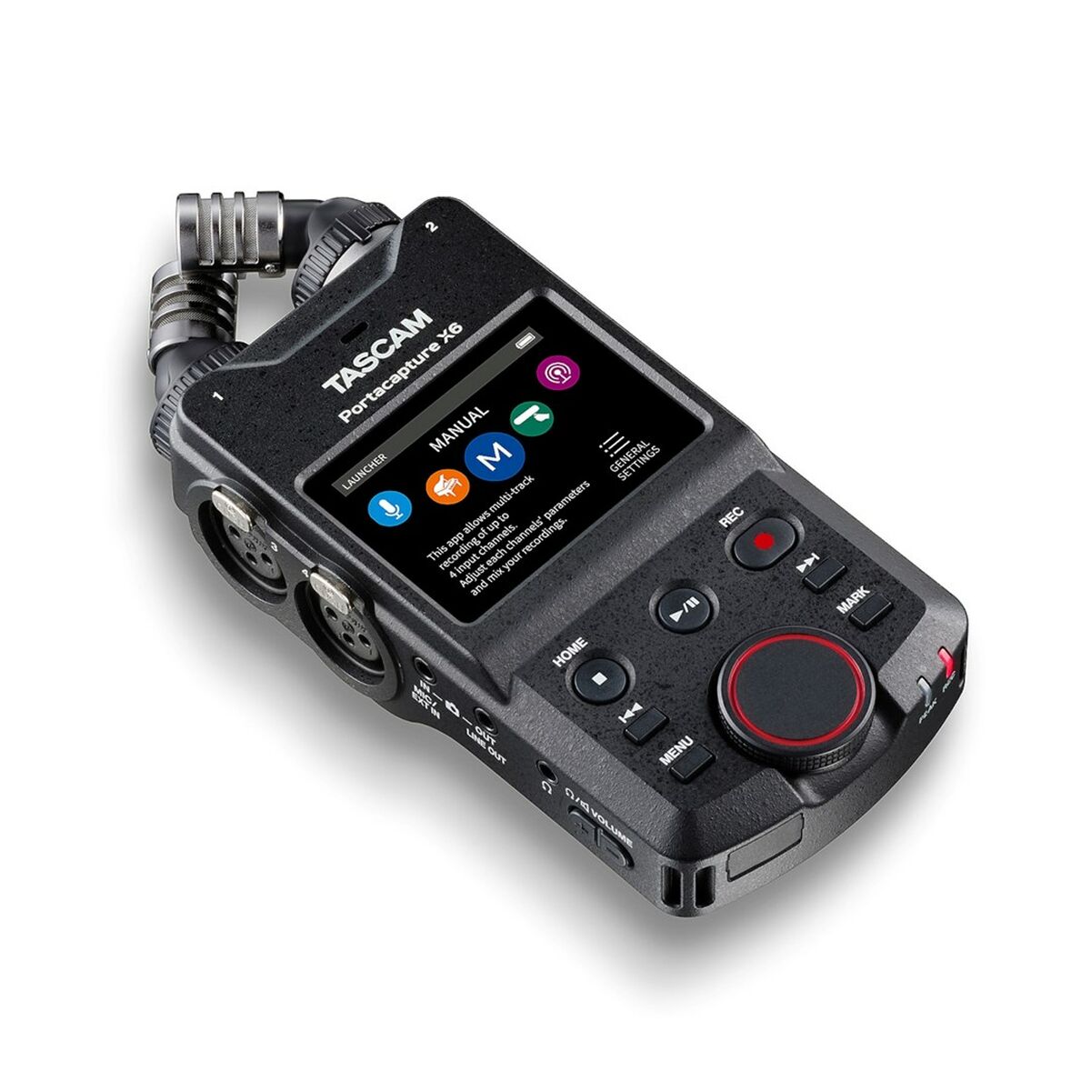 Recorder Tascam PORTACAPTURE X6 Black 512 GB