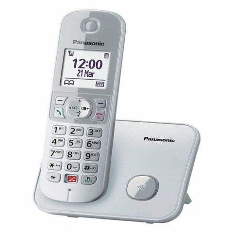 Wireless Phone Panasonic KXTG6851SPS 1,8" LCD Silver