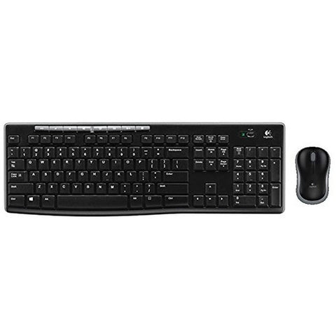 Keyboard Logitech Wireless Combo MK270 Black Spanish Qwerty
