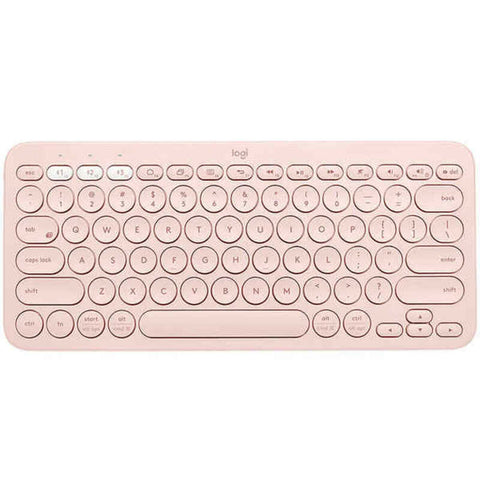 Wireless Keyboard Logitech K380  Pink Spanish Qwerty