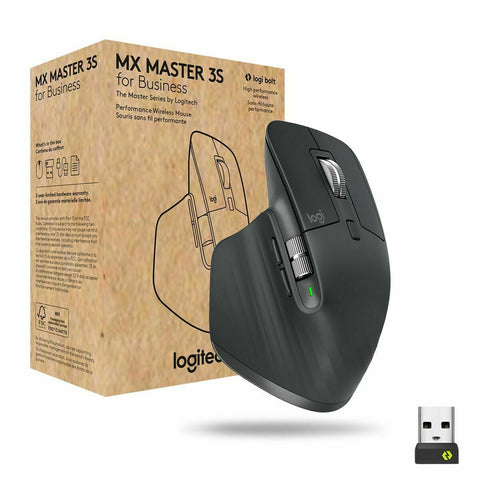 Wireless Mouse Logitech MX Master 3s Graphite 8000 dpi