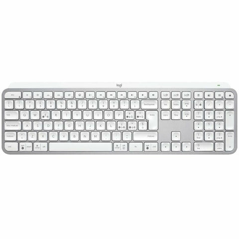 Wireless Keyboard Logitech MX Keys S Grey Spanish Qwerty